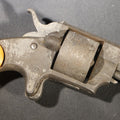 Lot 003 - Antique Forehand & Wadsworth "Swamp Angel" .41 Rimfire Spur-Trigger Pocket Revolver, Five-Shot, 2" Barrel, Cream-Colored Grip Panels, Non-Functioning, For Display Or Collecting Only