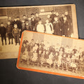Lot 140 - Pair Of Antique Board-Mounted School Class Photographs, Including Wedgwood School, Rye Center, New Hampshire, Circa 1885-1895, Photographed By A.E. Alden, Boston, Massachusetts