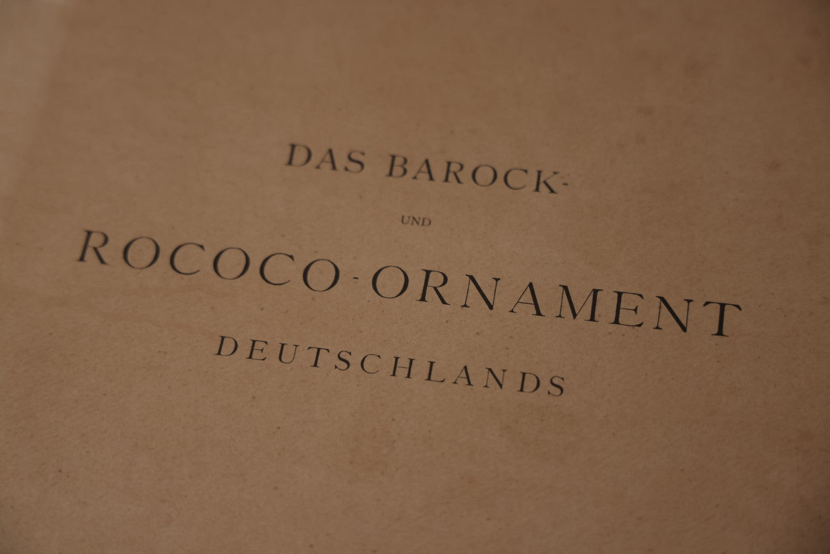 The Baroque And Rococo-Ornament Germany Antique Folio Four Volume Art Book Set, Published By Dr. Cornelius Gurlitt, 1889, Missing One Page, Otherwise Complete