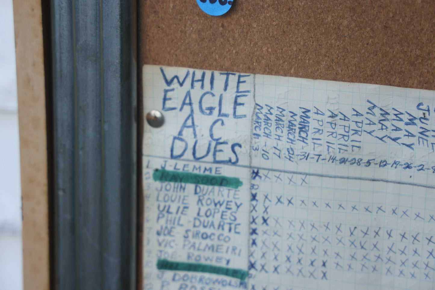 Vintage Hand Painted White Eagle News Glass Window Lighted News Board, Likely From Eagle Cafe, Woonsocket, Rhode Island, Social Club Or Fraternity, Circa 1960