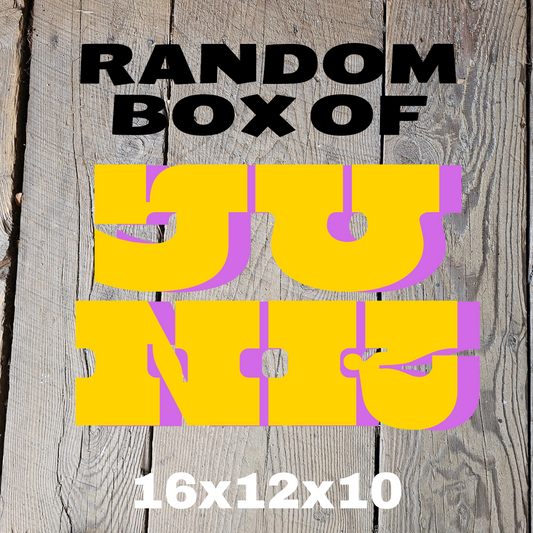 Random Box of Junk - 16x12x10" (SHIPS FREE)
