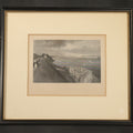 Lot 074 - Antique Framed Engraving Print, "New York Bay from the Narrows," After F.B. Schell, Engraved by C.H. Smith, 13-3/4" W x 12" H