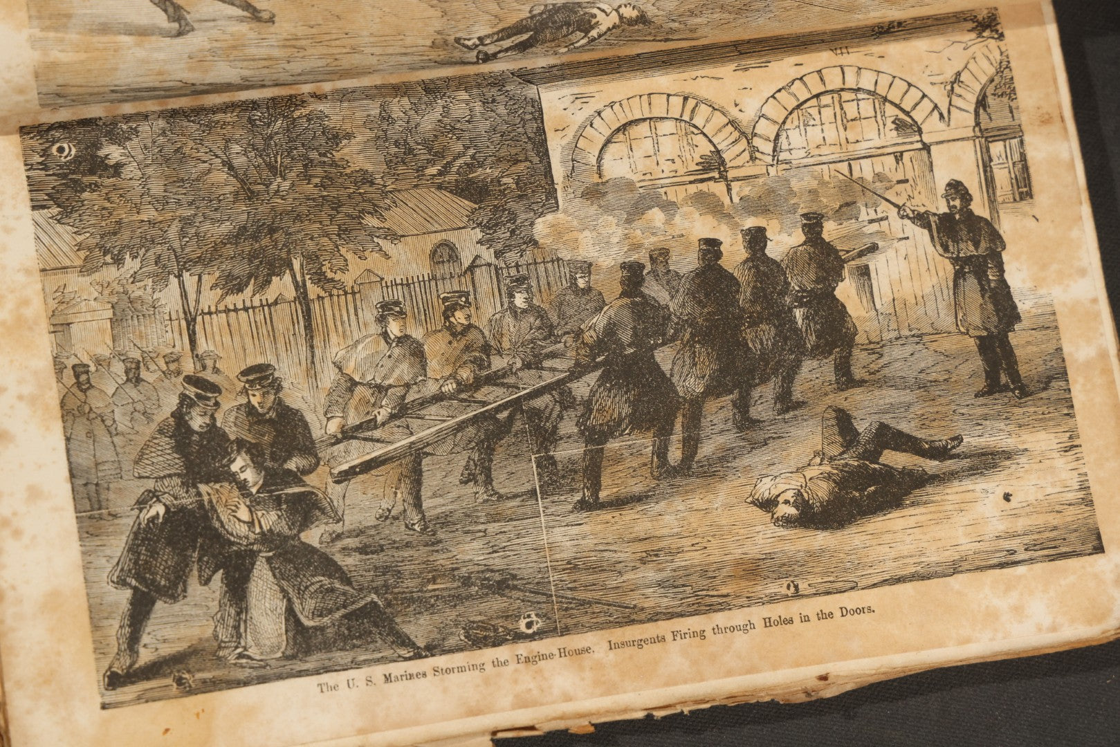 "the Life, Trial and Execution of Capt. John Brown" Antique Soft Cover Booklet, New Edition with Additions, Insurrection at Harper's Ferry, Published by Robert M. De Witt, 160 & 162 Nassau Street, New York, 1859