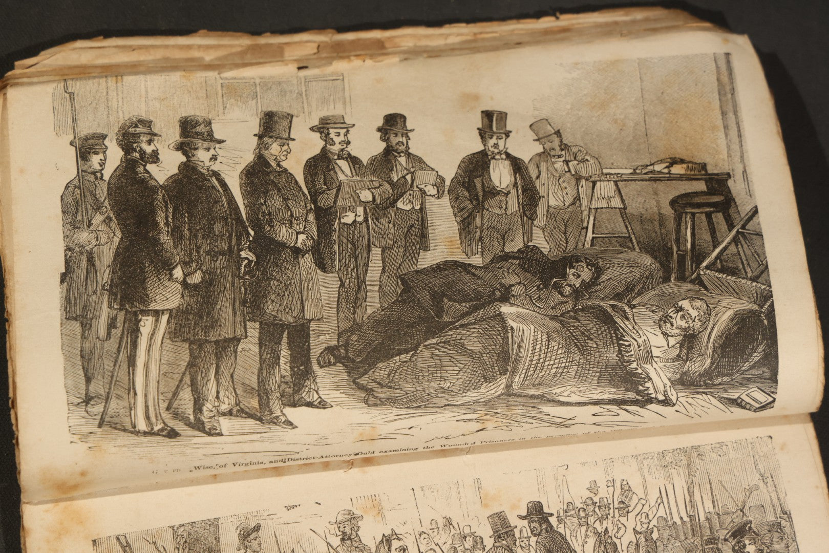 "the Life, Trial and Execution of Capt. John Brown" Antique Soft Cover Booklet, New Edition with Additions, Insurrection at Harper's Ferry, Published by Robert M. De Witt, 160 & 162 Nassau Street, New York, 1859