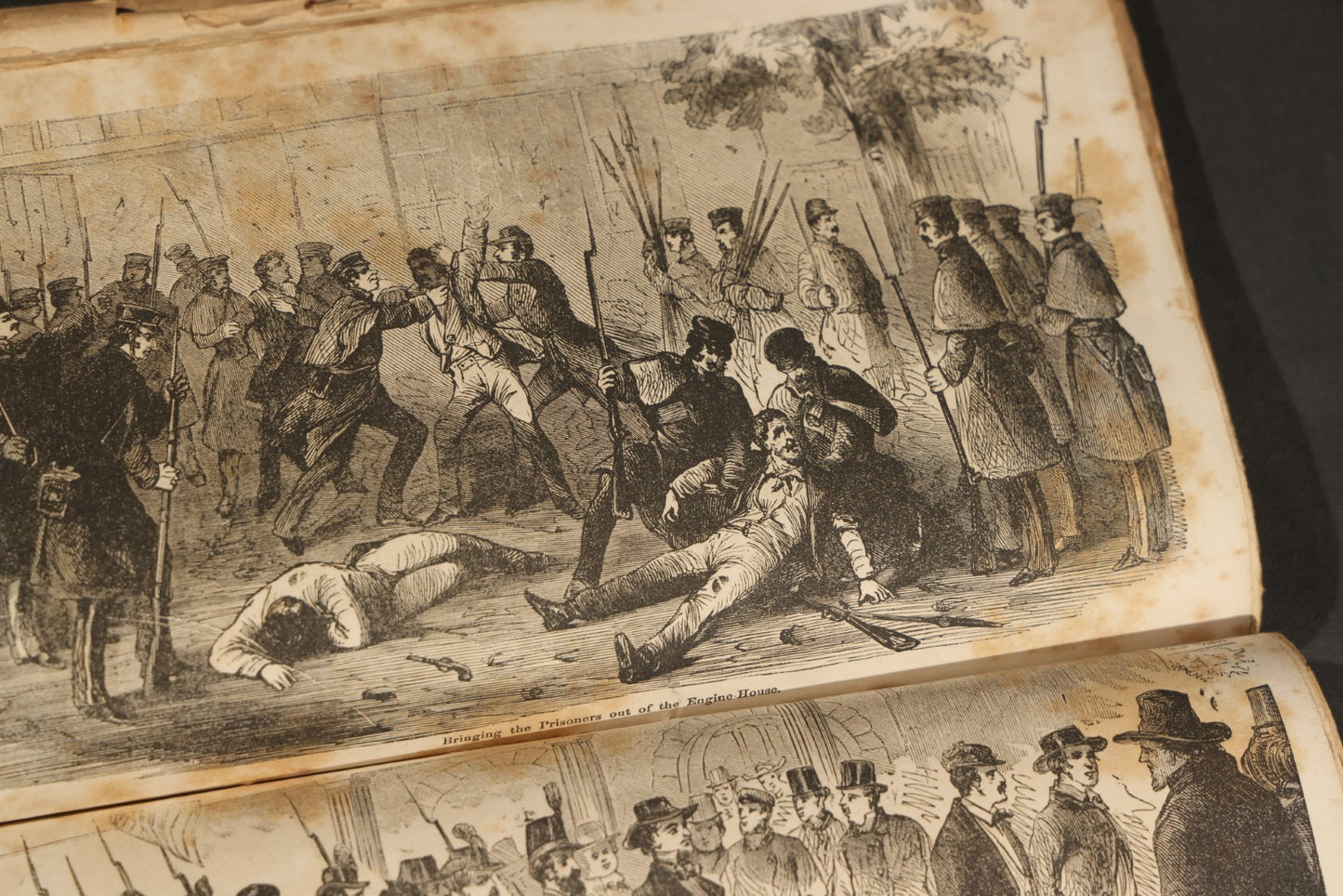 "the Life, Trial and Execution of Capt. John Brown" Antique Soft Cover Booklet, New Edition with Additions, Insurrection at Harper's Ferry, Published by Robert M. De Witt, 160 & 162 Nassau Street, New York, 1859