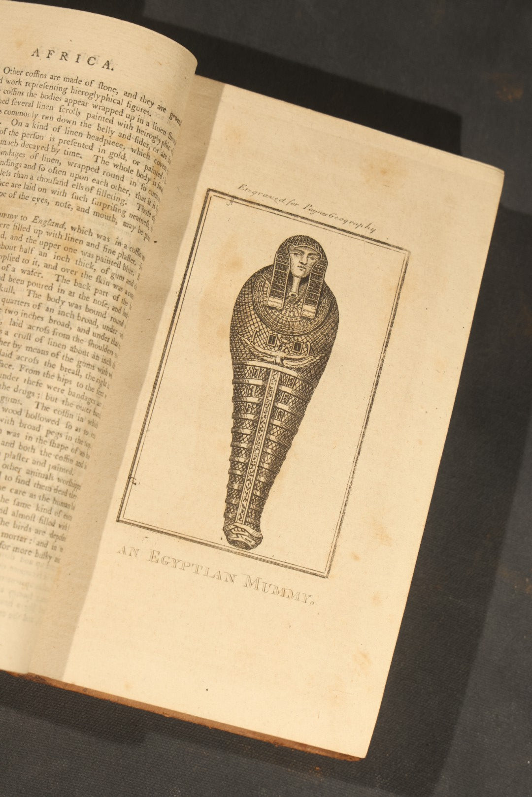 "A New and Complete System of Universal Geography" Antique Geography Book, Vol. II, "Of Africa in General," by John Payne, Illustrated with Maps and Plates, Published by John Low at the Shakespeares Head, New York, 1799