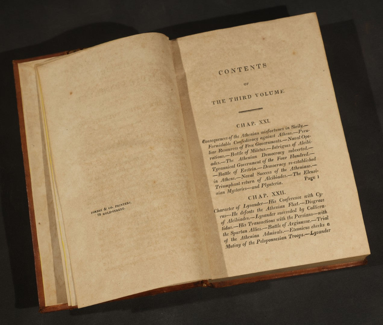 "The History of Ancient Greece, Its Colonies, and Conquests" Antique History Books, Volumes III and IV, by John Gillies, Published by R. M'dermut & D.D. Arden, no. 1 City-Hotel, Broadway, New York, 1814
