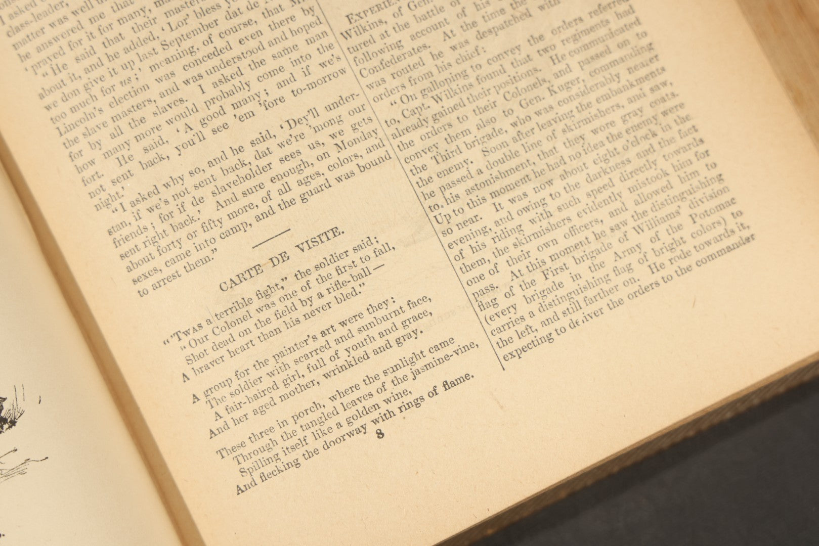 "The Civil War in Song and Story, 1860-1865" Antique Civil War Book by Frank Moore, Published by P.F. Collier, 1889, Illustrated