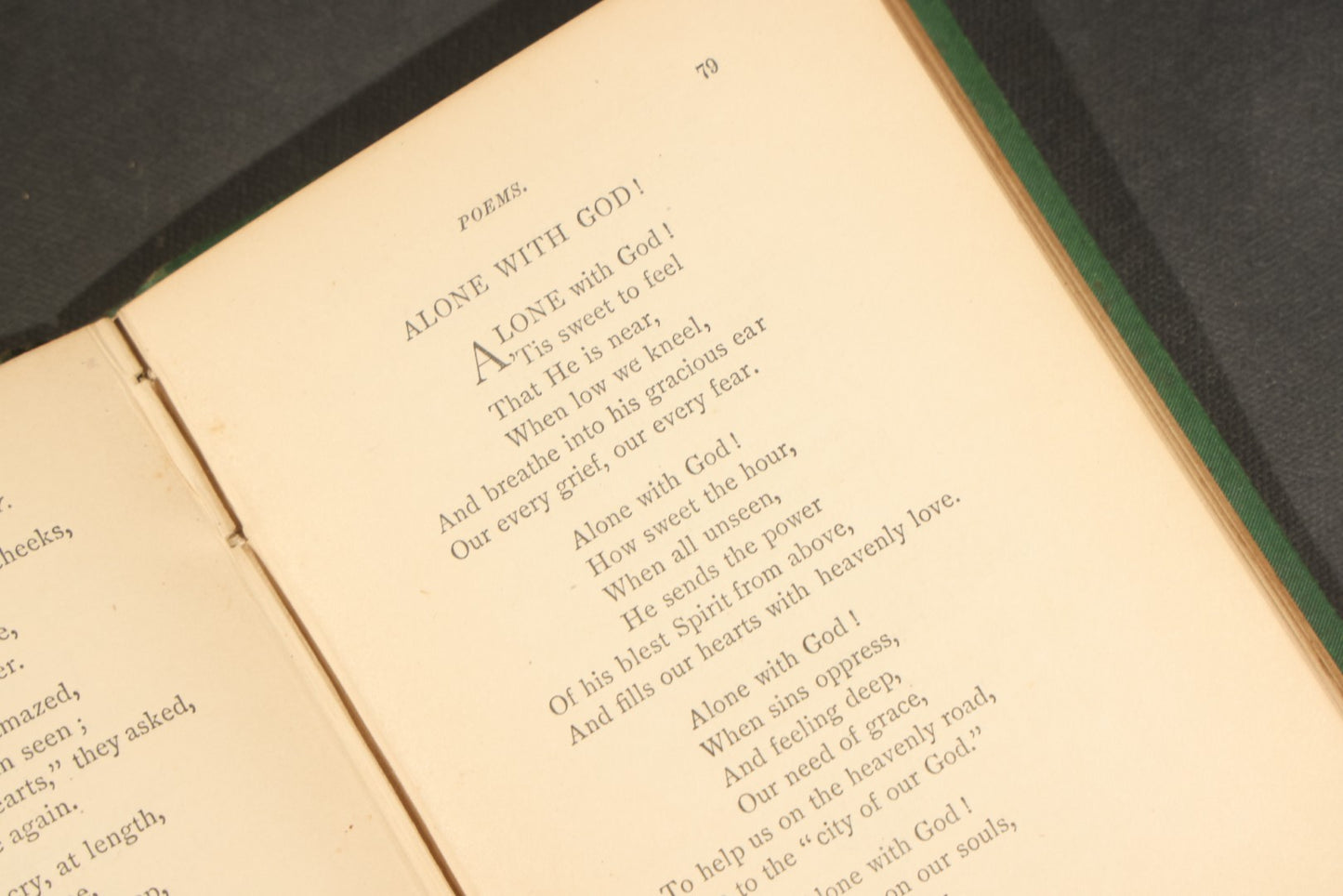 "Gleanings from Merrimac Valley" Antique New England Poetry Book by Miss Rebecca I. Davis, Published by Hoyt, Fogg & Donham, Portland, Maine, 1881