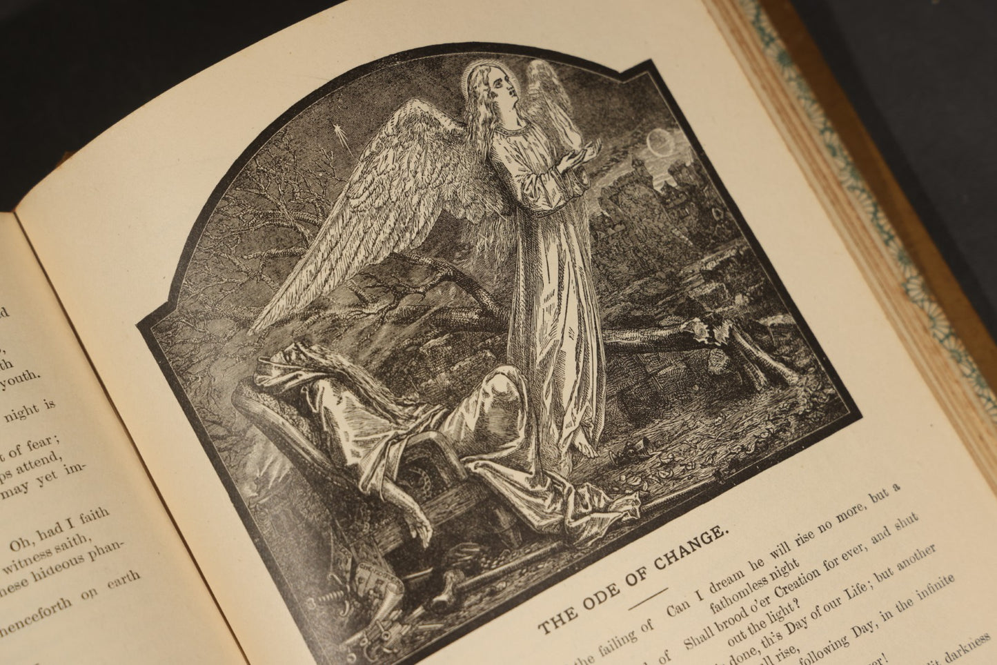 "The Life of Man in His Voyage Through the Four Seasons" Antique Illustrated Book by Rev. J. Thomas Ziegler, with Chromolithograph and Engraved Plates, Published by P.W. Ziegler & Co., Philadelphia, Pennsylvania, and Chicago, Illinois, 1885