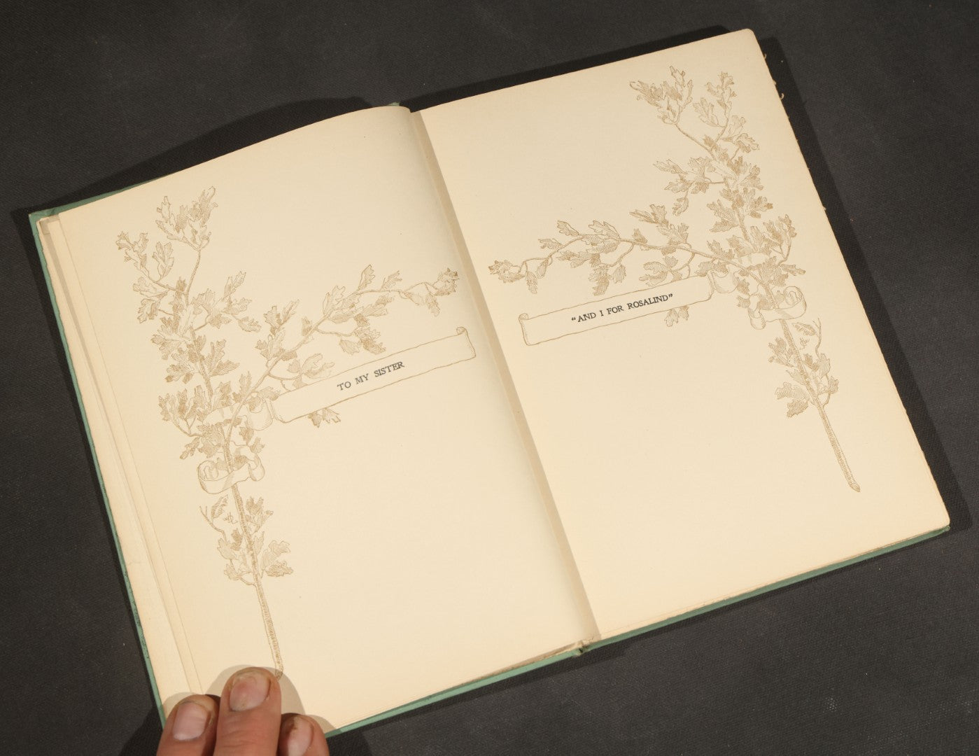 "In the Forest of Arden" Antique Book by Hamilton Wright Mabie, Decorated by Will H. Low, Published by Dodd, Mead and Company, New York, 1906