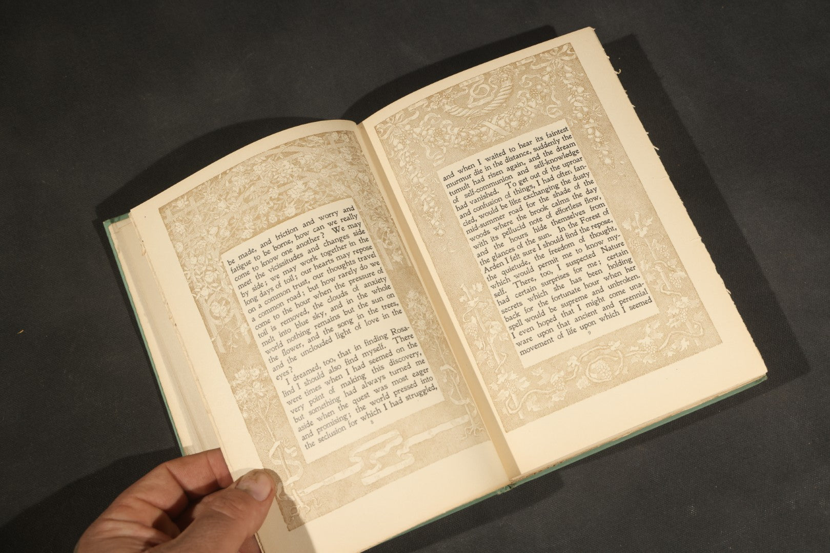 "In the Forest of Arden" Antique Book by Hamilton Wright Mabie, Decorated by Will H. Low, Published by Dodd, Mead and Company, New York, 1906