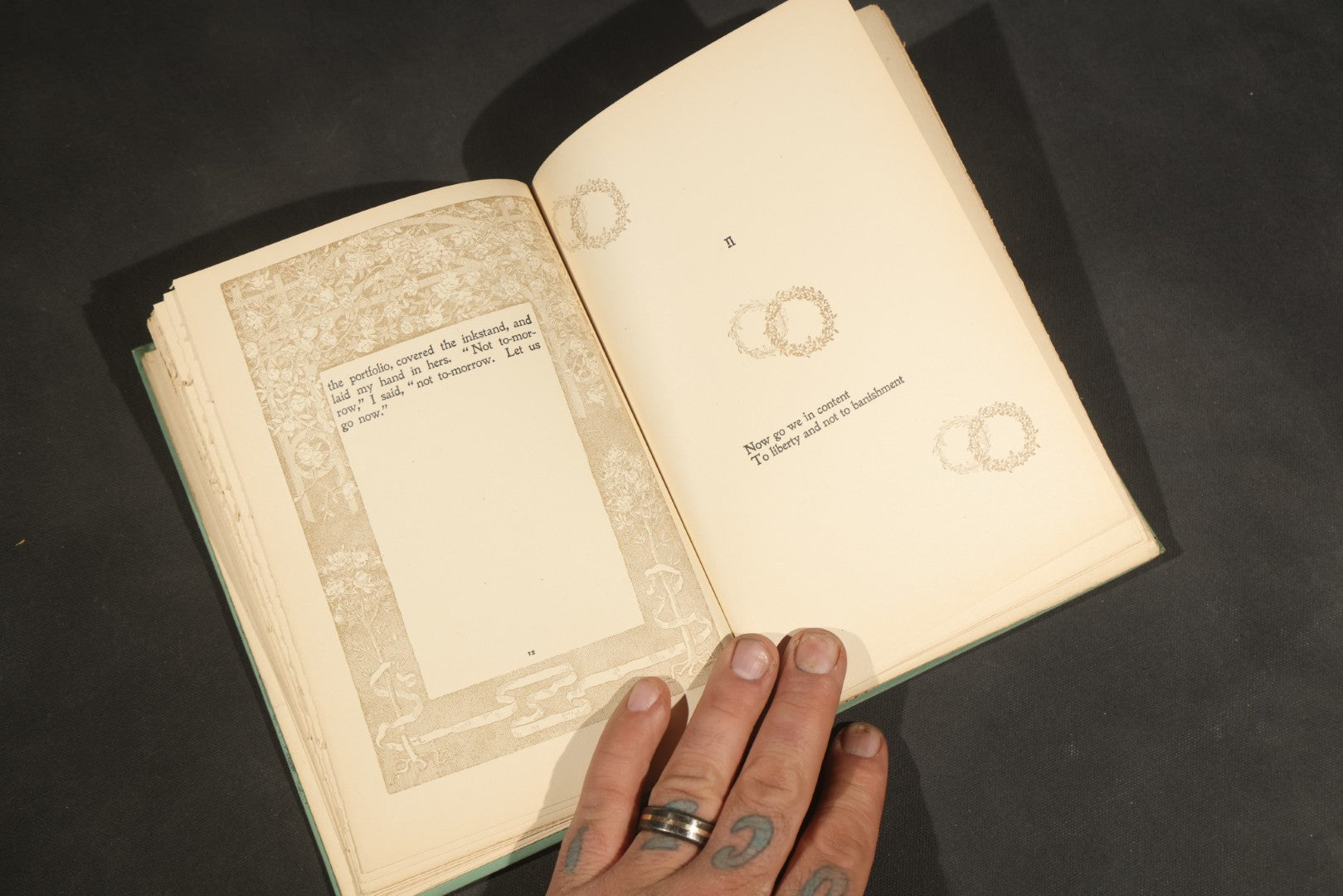 "In the Forest of Arden" Antique Book by Hamilton Wright Mabie, Decorated by Will H. Low, Published by Dodd, Mead and Company, New York, 1906