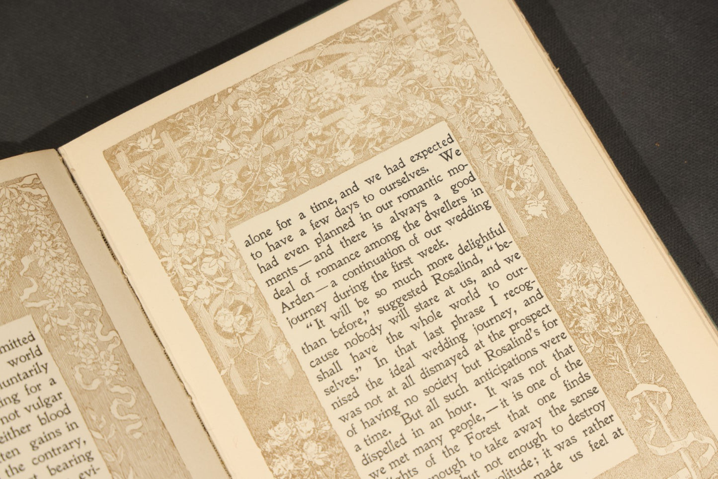 "In the Forest of Arden" Antique Book by Hamilton Wright Mabie, Decorated by Will H. Low, Published by Dodd, Mead and Company, New York, 1906
