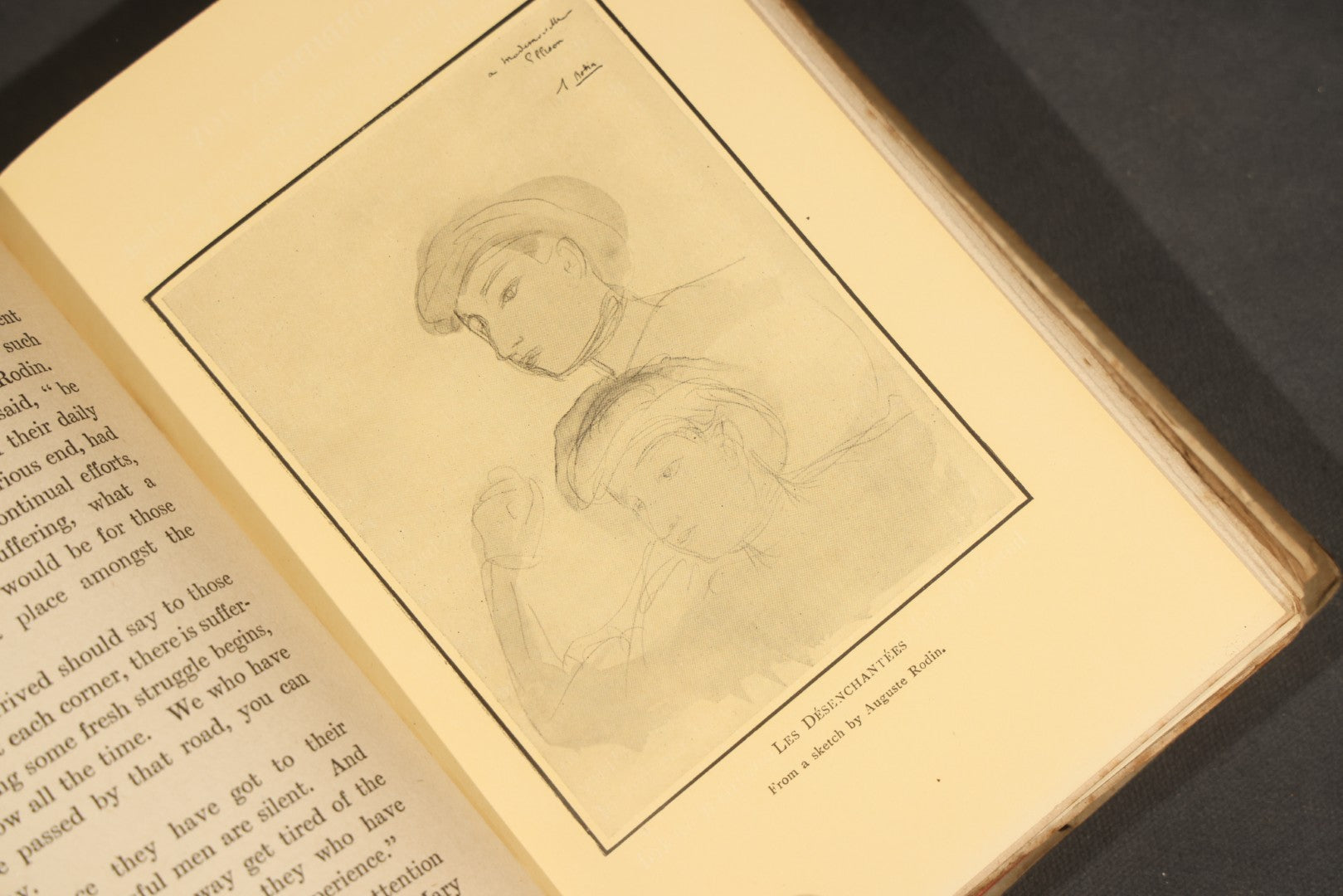 "A Turkish Woman's European Impressions" Antique Book by Zeyneb Hanoum, Edited by Grace Ellison, with 23 Illustrations and a Drawing by Auguste Rodin, Published by Seeley, Service & Co. Ltd., London, 1913, in Dust Jacket