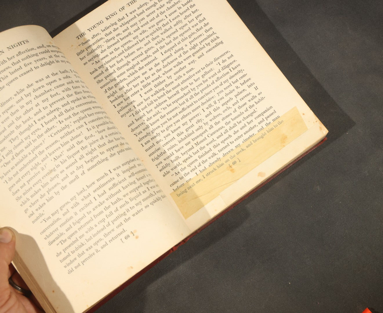 "The Arabian Nights: Their Best-Known Tales" Antique Book Edited by Kate Douglas Wiggin and Nora A. Smith, Illustrated by Maxfield Parrish, Published by Charles Scribner's Sons, New York, 1925