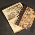 Lot 109 - Pair of Antique "The Poetical Magazine" Bound Volumes II and III with Hand-Colored Doctor Syntax Plates, Published by R. Ackermann's Repository of Arts, 101 Strand, London, 1809