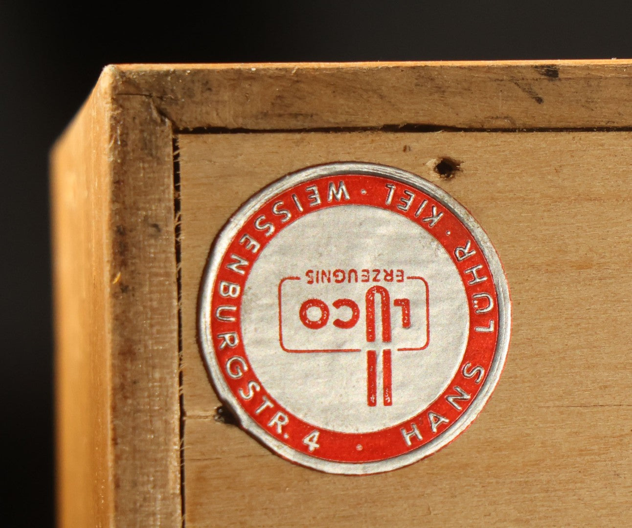 Vintage Entomology Specimen Display of Beetles, Stick Insects, and Leaf Insects from India, East Africa, and Other Localities, in Glass-Front Wood Cabinet with Hans Luhr Label, Kiel, Germany