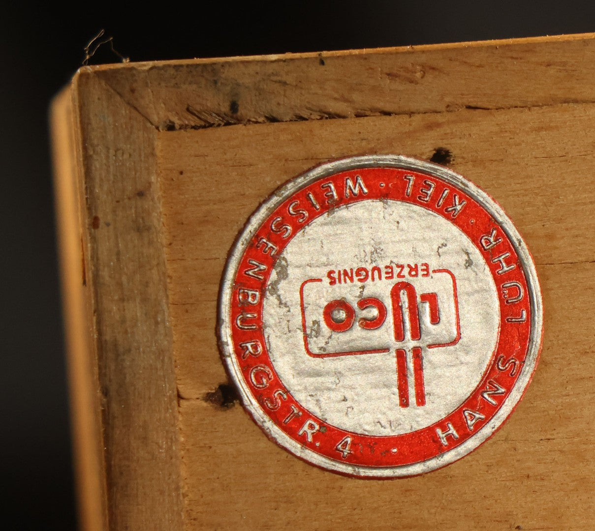 Vintage Entomology Specimen Display of Beetles, Lantern Fly, Grasshoppers, and Other Insects from Brazil and Other Localities, in Glass-Front Wood Cabinet with Hans Luhr Label, Kiel, Germany