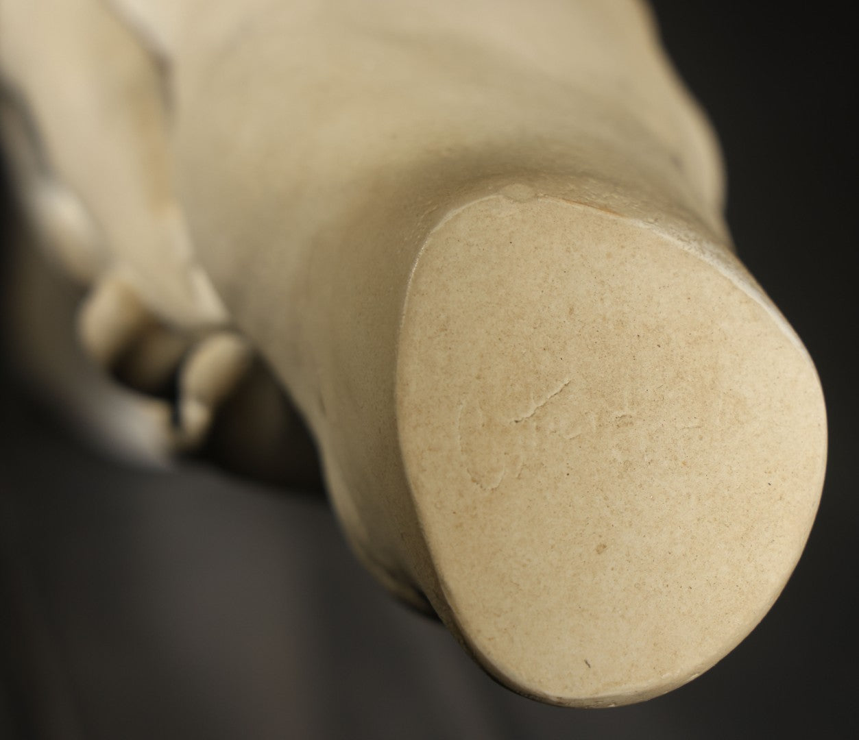 Vintage Plaster Sculpture of Two Clasped Hands After John Cutrone, Austin Productions, 1984, on Acrylic Base