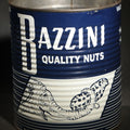 Lot 086 - Vintage Bazzini Quality Nuts Vacuum Process Tin with Elephant and Peanut Graphic, A.L. Bazzini Co., Inc., New York, New York, "Finest Quality Since 1886," no Lid, 7" H