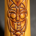 Lot 091 - Vintage Pub Tiki Ceramic Tiki Mug with Stylized Owl Face, Philadelphia, Pennsylvania, 7-1/2" H