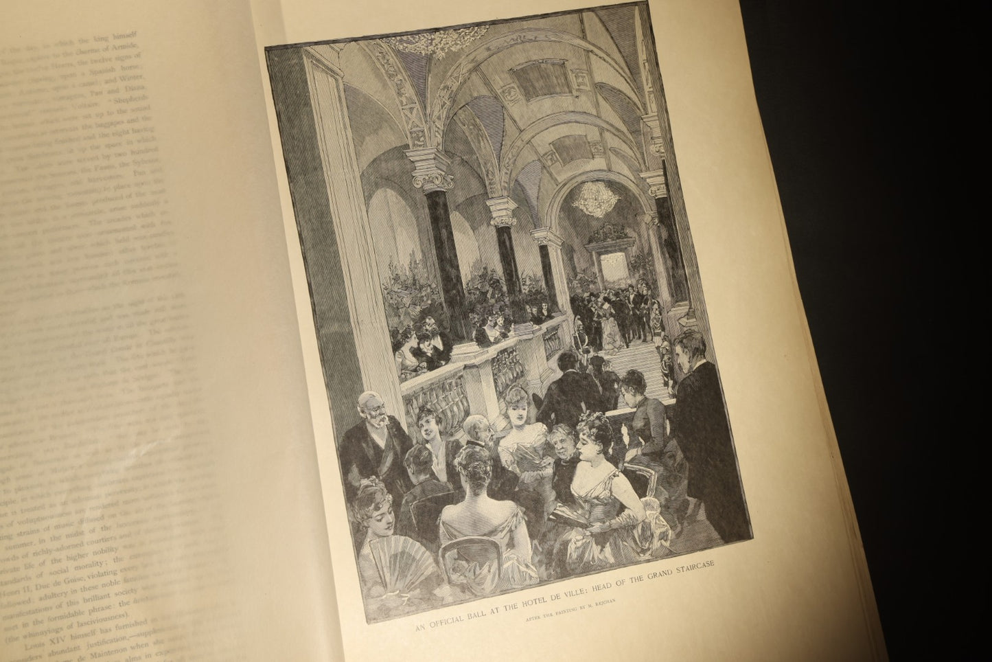 Antique "Paris" Illustrated Folio, Japan Edition, Section IV, with Color Plates, Circa 1900