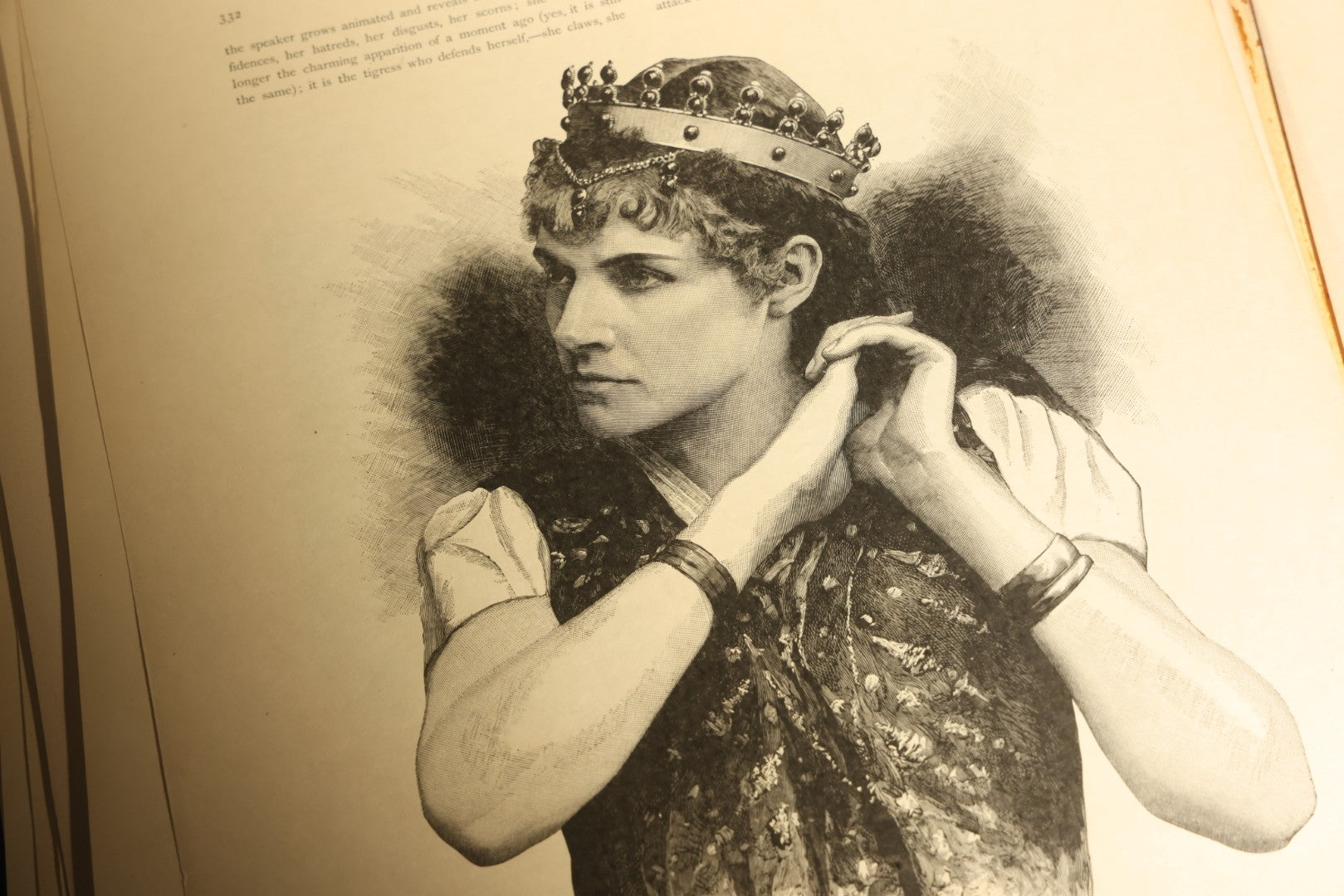 Antique "Paris" Illustrated Folio, Japan Edition, Section IV, with Color Plates, Circa 1900