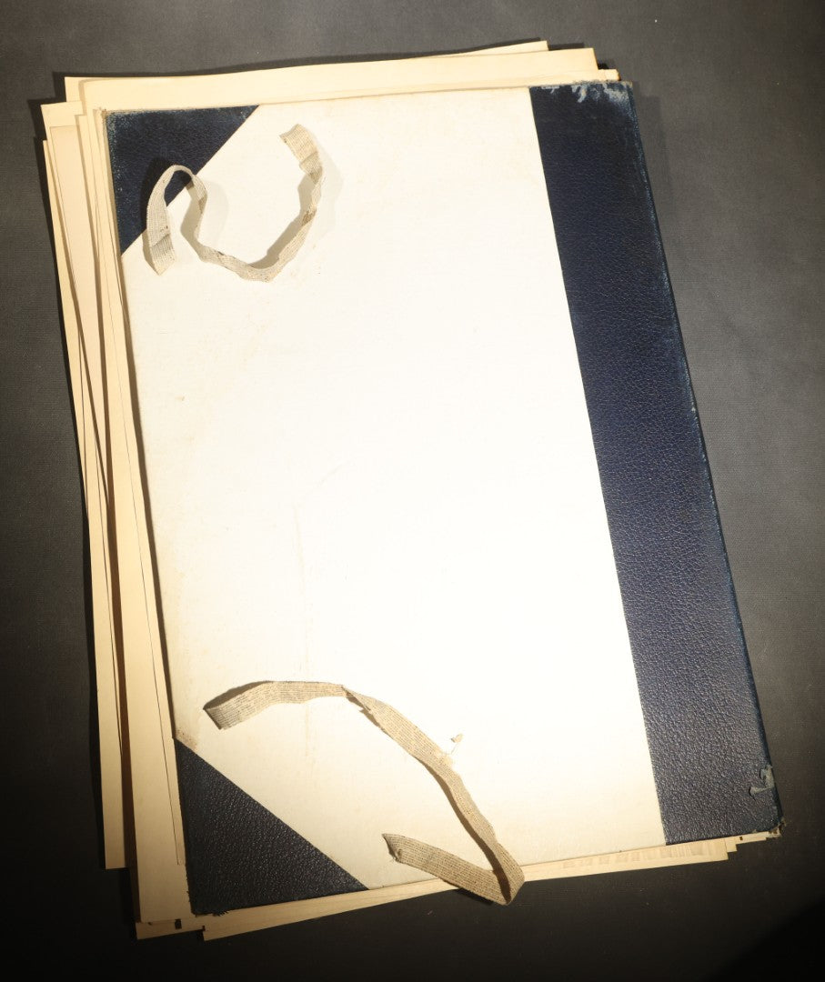 Antique "Paris" Illustrated Folio, Japan Edition, Section IV, with Color Plates, Circa 1900