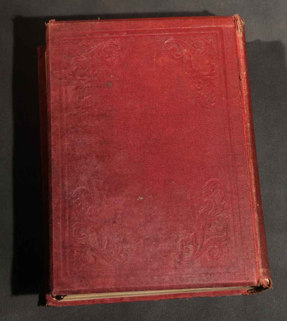"Frank Forester's Fish and Fishing of the United States and British Provinces of North America" Antique Fishing Book by Henry William Herbert, Illustrated from Nature, Published by W.A. Townsend, New York, 1864