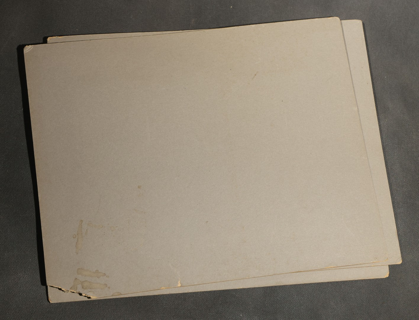 Trio of Antique Board-Mounted Occupational Photographs of Office Interiors with Typewriters, Filing Cabinets, Desks, and Telephones