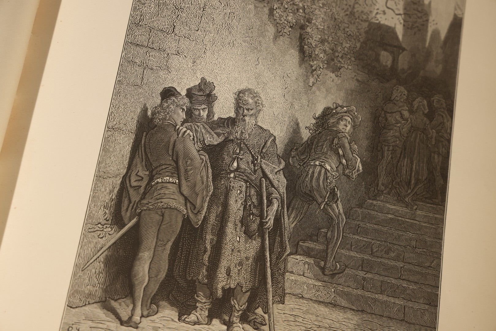 "The Rime of the Ancient Mariner" Antique Illustrated Book by Samuel Taylor Coleridge, Illustrated by Gustave Dore, with Albatross Cover Design