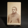 Lot 124 - Antique Carte De Visite C.D.V. Photograph of a Young Black Man Identified as Jackson Howard, "Josh for Short"