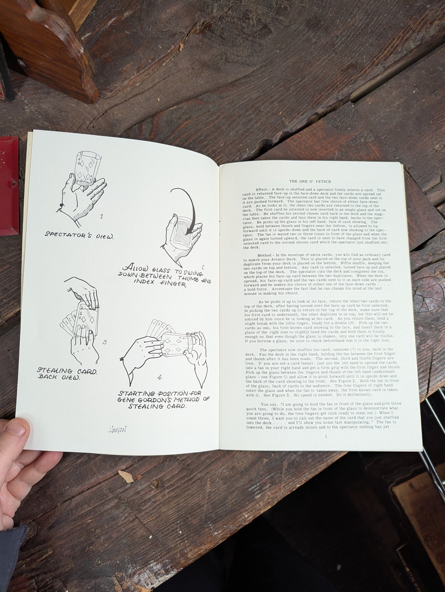 Lot 103 - Grouping Of Vintage Magic Ephemera Including Card Trick Booklets, Sleight Of Hand Booklet, Etc. 8+ Pieces