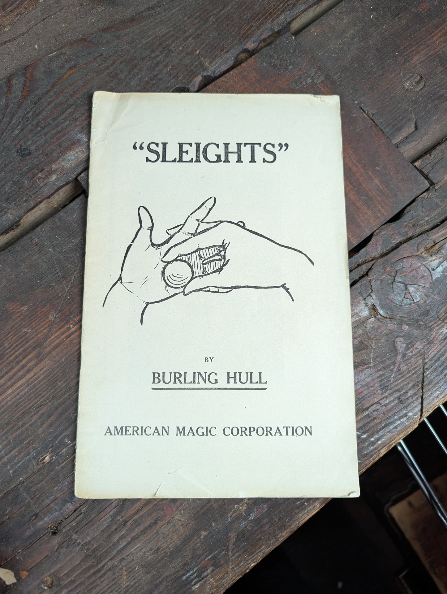 Lot 103 - Grouping Of Vintage Magic Ephemera Including Card Trick Booklets, Sleight Of Hand Booklet, Etc. 8+ Pieces