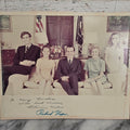 Lot 092 - Vintage Photograph Of The Nixon Family, Signed And Inscribed By Patricia And Richard Nixon (Unframed)