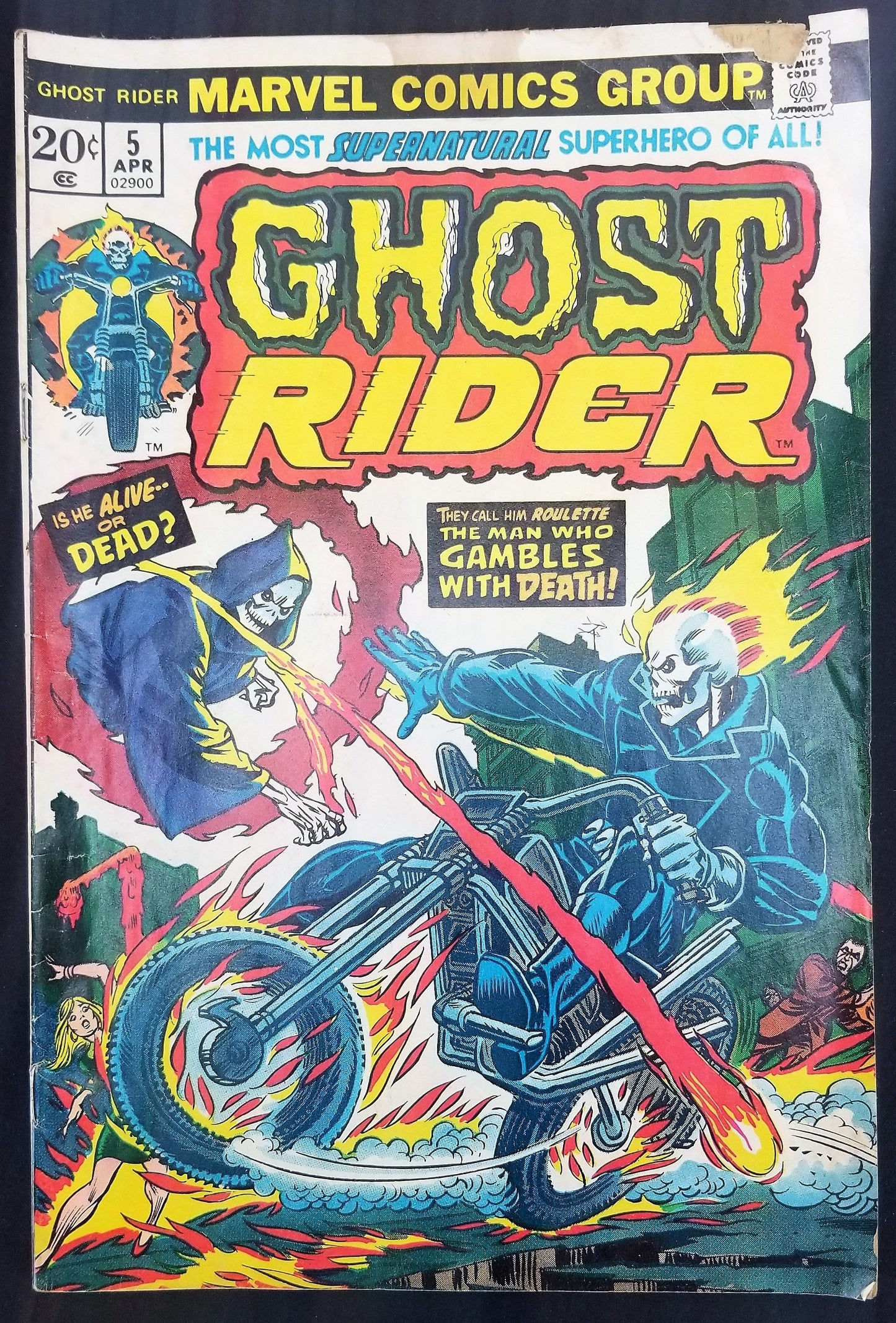 Ghost Rider No. 5, Marvel Comics, April 1974