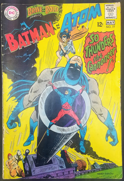 The Brave and the Bold No. 77, Starring Batman & The Atom, DC Comics, May 1968