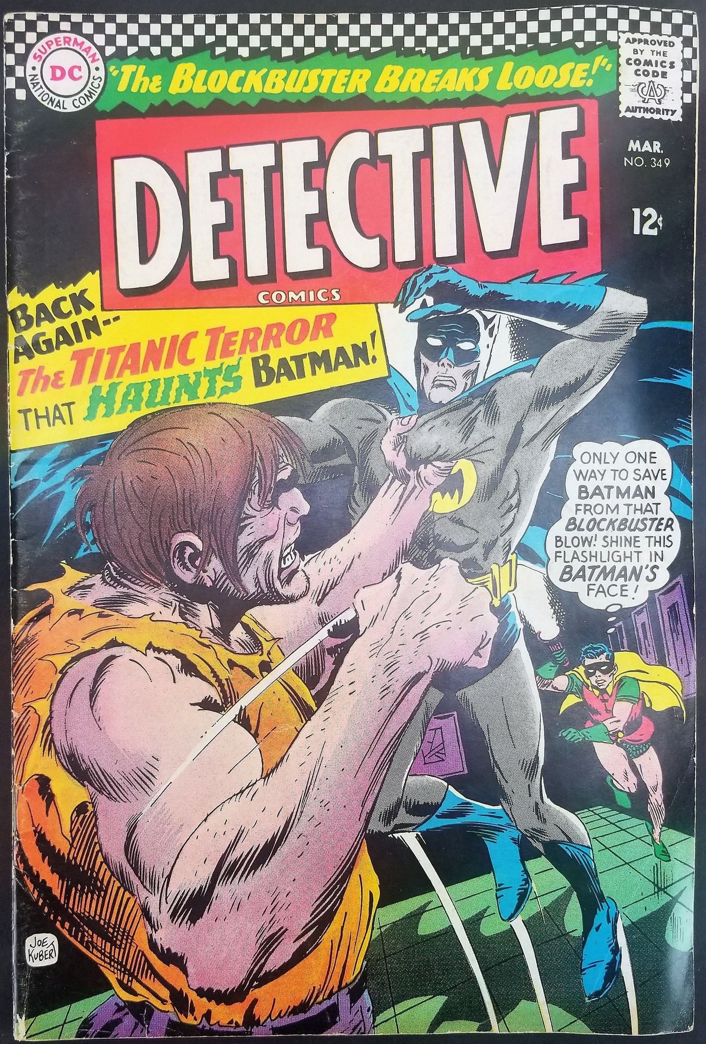 Detective Comics No. 349, Starring Batman, DC Comics, March 1966