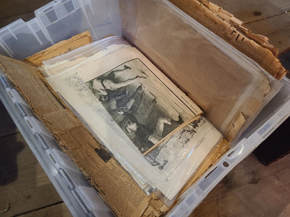 MEGA Ephemera Box - Huge Assortment of Mixed Antique Paper for Scrapbo –  Memory Hole Vintage