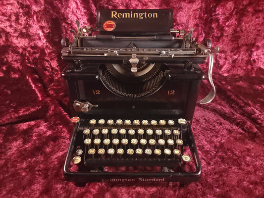 Remington Standard No. 12 Manual Desktop Typewriter, 1926