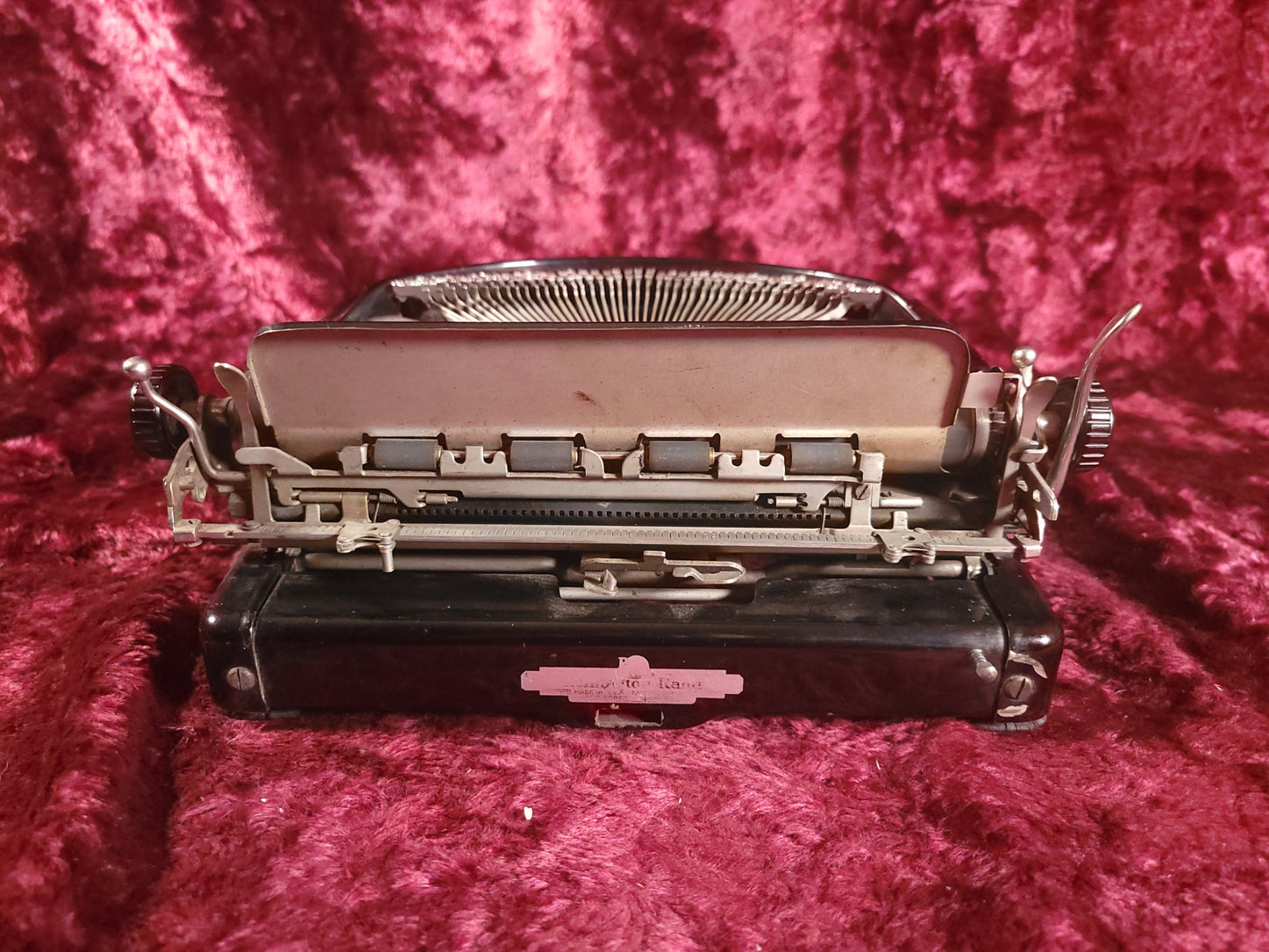 Remington Rand Remington #5 Streamliner Manual Portable Typewriter, 1940