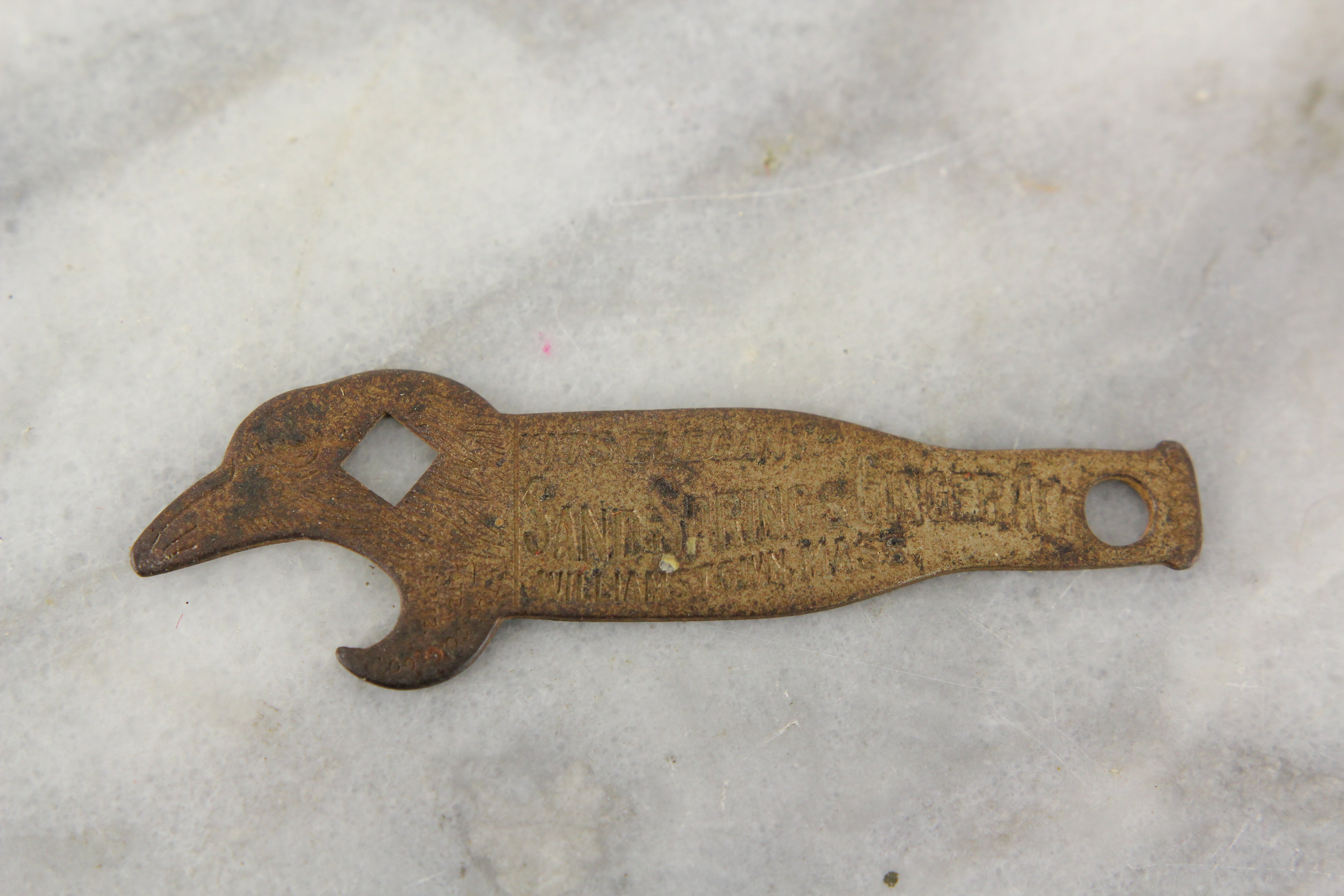 Sand Springs Ginger Ale Antique Bottle Opener