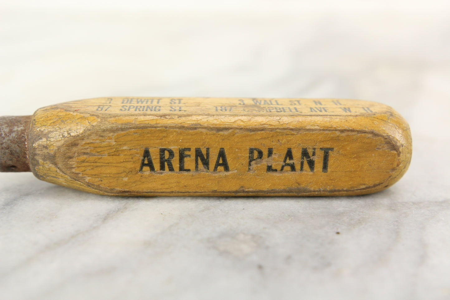 Economy Ice Co. Arena Plant Advertising Ice Pick