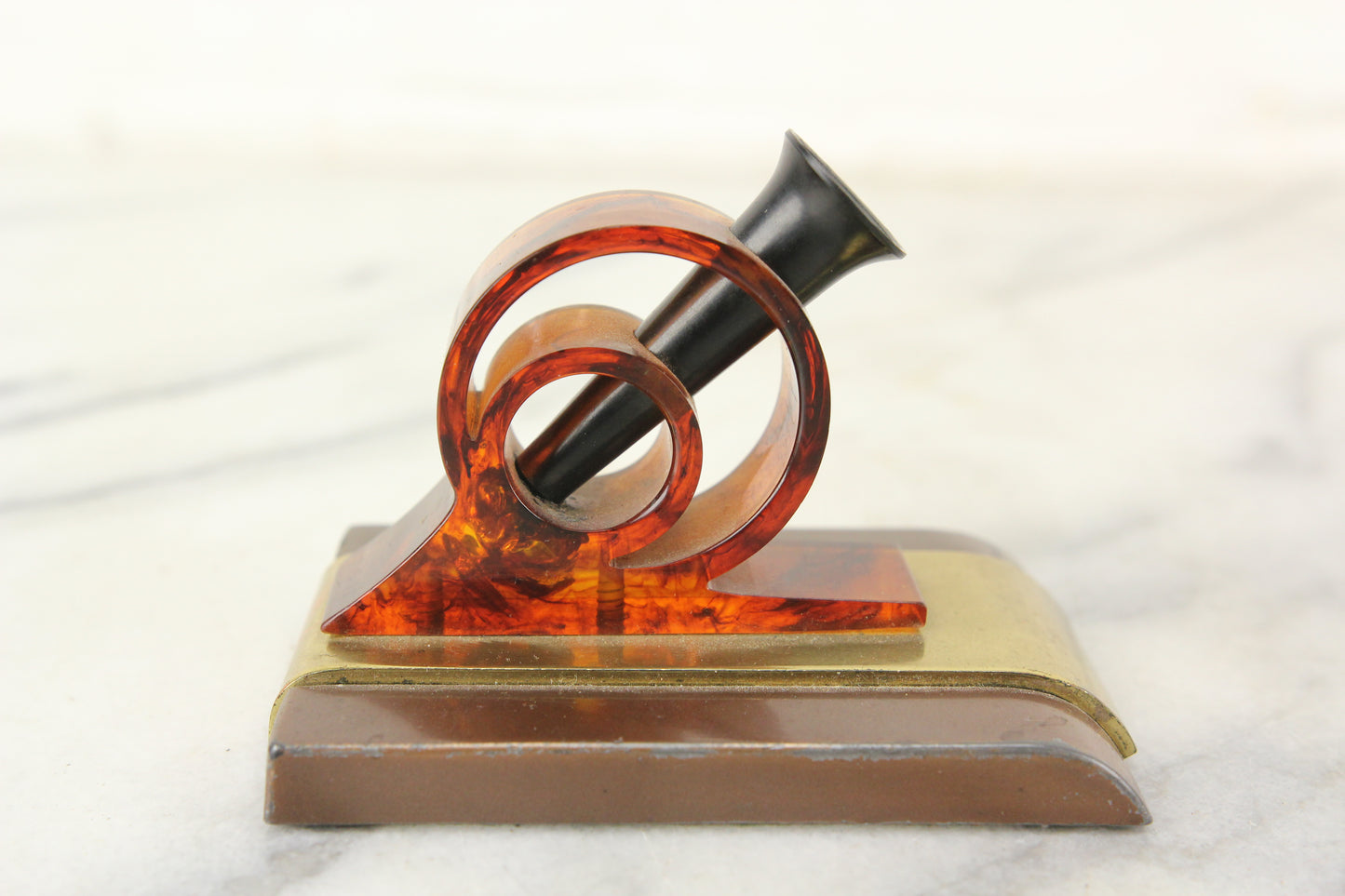 Art-Deco Bakelite Pen Stand Pen Holder and Paperweight, by Aimes