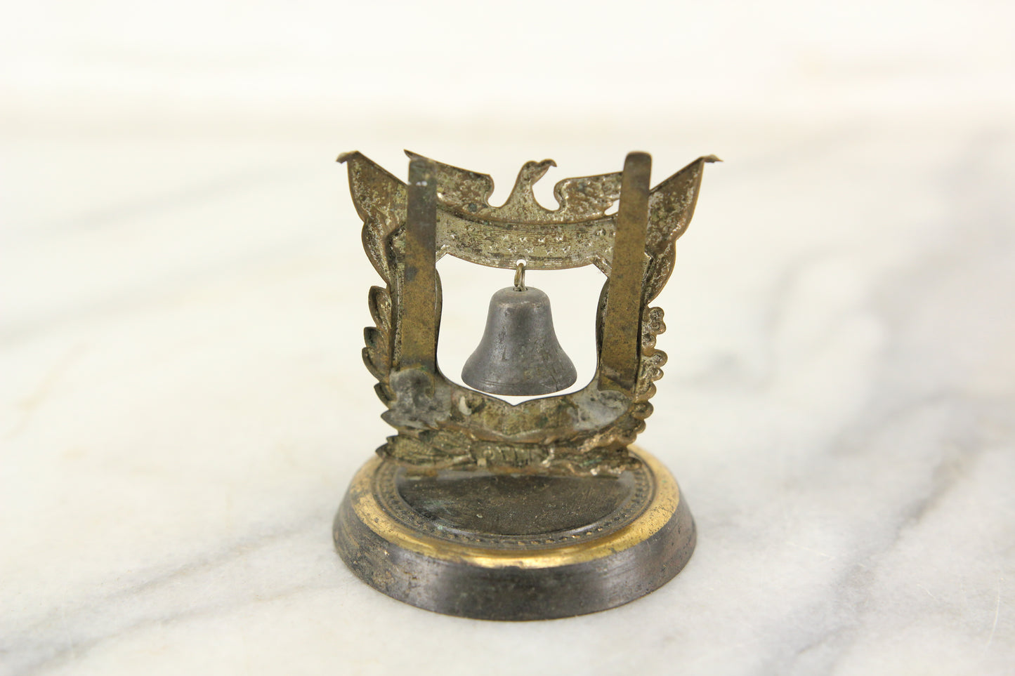 Tin Americana Liberty Bell Place Setting Letter Holder Token