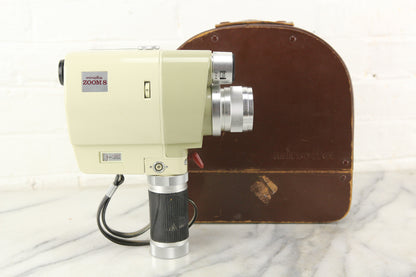 Minolta Zoom 8 Motion Picture Movie 8mm Film Camera in Case