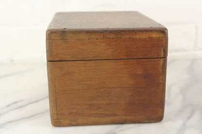 Wooden Storage Box - 7.5 x 5.75 x 5"