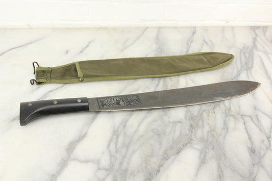 Collins & Co. Legitimus No. 323 Machete Short Sword with Sheath, Made in USA