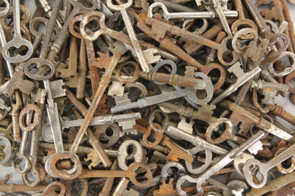 Assorted Antique Skeleton Keys